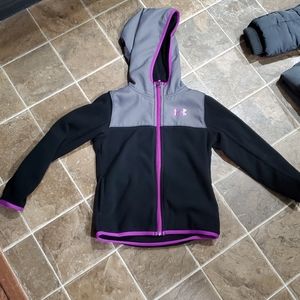 Girls underarmour jacket size 6 super cute